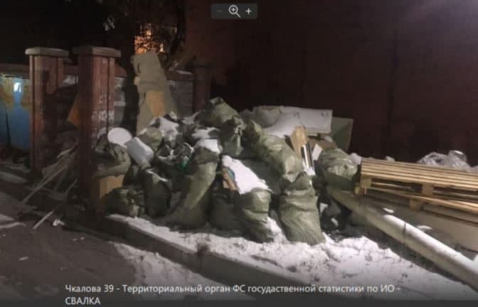 Проблемные контейнерные площадки