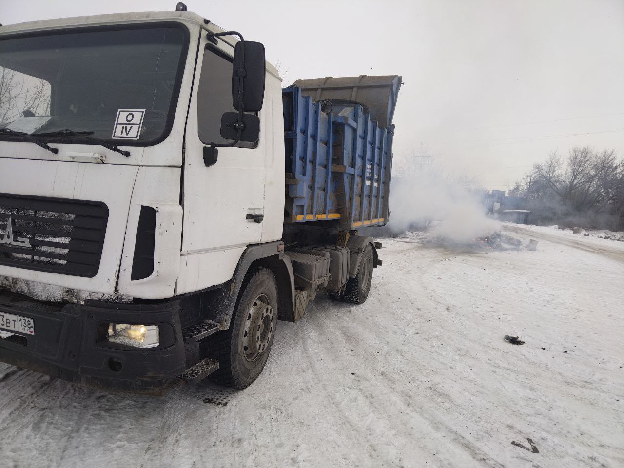 Зафиксировано три возгорания отходов в кузове мусоровоза из-за нарушений правил обращения с ТКО Зафиксировано три возгорания отходов в кузове мусоровоза из-за нарушений правил обращения с ТКО