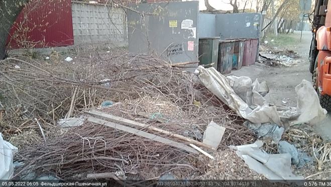 Вывоз отходов субботника производится по отдельному договору