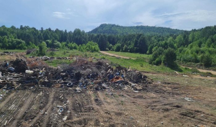 В Шаманке начали ликвидировать свалку