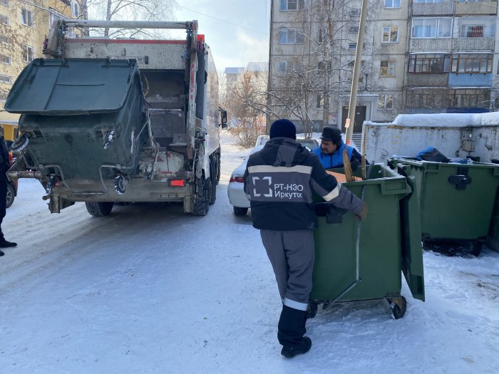 119 новых контейнерных площадок (КП) начал обслуживать "РТ-НЭО Иркутск" в декабре