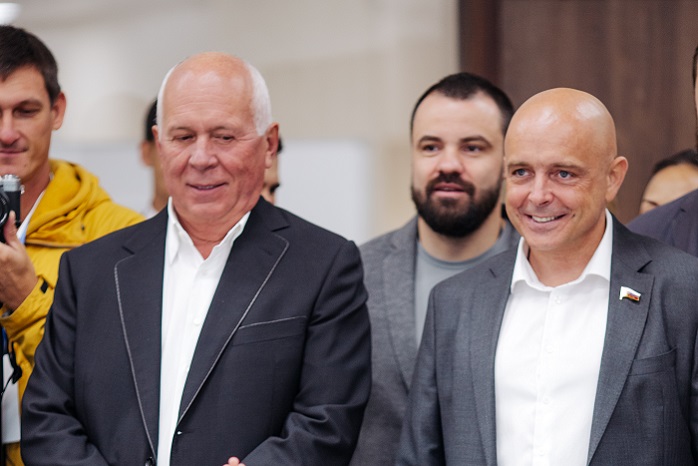 Сергей Чемезов и Альберт Авдолян открыли образовательный комплекс «Точка будущего» в Иркутске